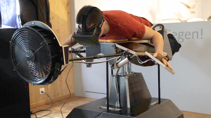 oculus rift birdly2