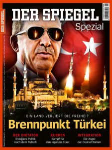 Der Spiegel dergisinin salı günü piyasaya çıkan Türkiye özel sayısı