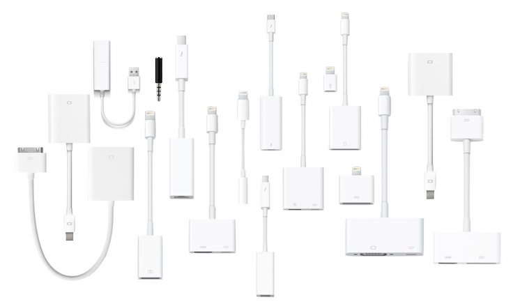 Apple'ın kaldırdığı her giriş için dönüştürücü dayatmasıyla oluşan gurur tablosu. 