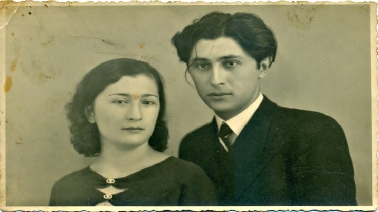 Münire Hanım ve Ahmet Muhip Dıranas.